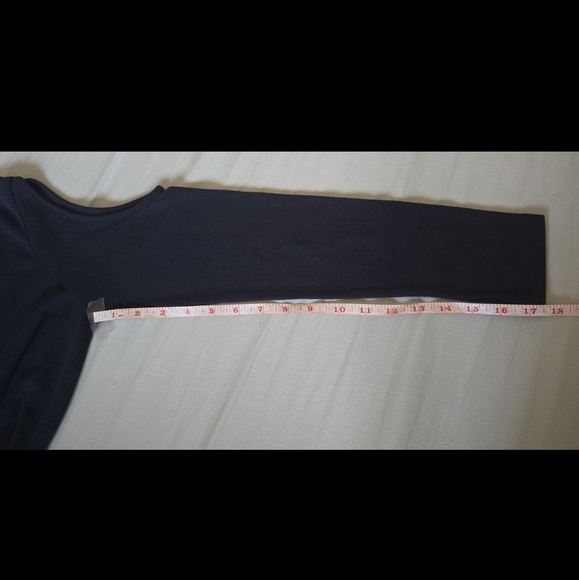 Zenana Outfitters: Long Sleeve Cold Shoulder Sweater, Navy Blue, Small, Soft - Picture 10 of 10